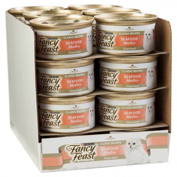 Fancy feast seafood feast classic best sale